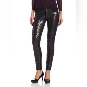 PAIGE Black Sequin Pants